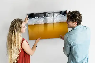 Točilnica za pivo z magnetno tablo piši-briši