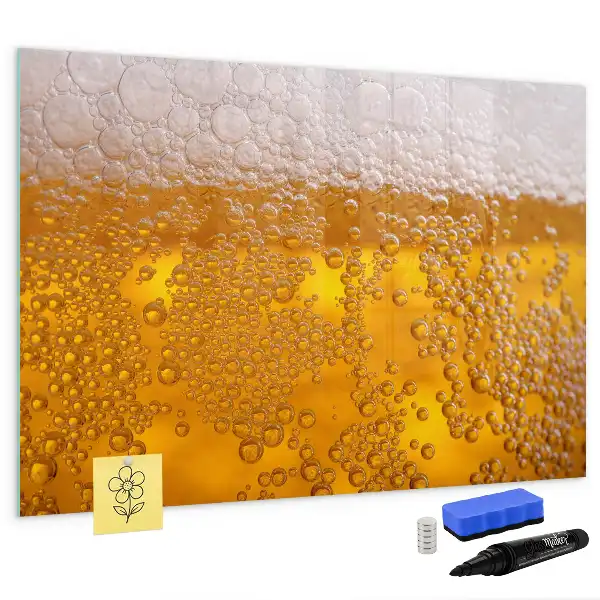 Magnetna tabla piši-briši pivo