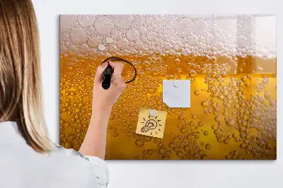 Magnetna tabla piši-briši pivo