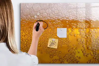 Magnetna tabla piši-briši pivo