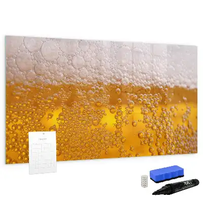 Magnetna tabla piši-briši pivo