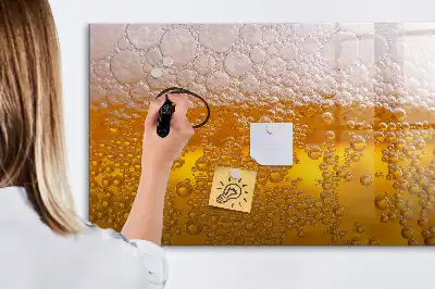 Magnetna tabla piši-briši pivo