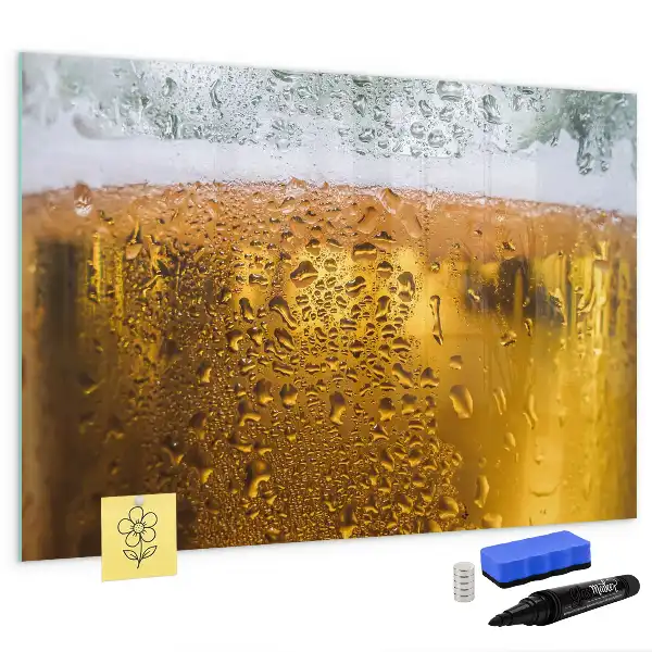 Magnetna tabla piši briši vrč za pivo