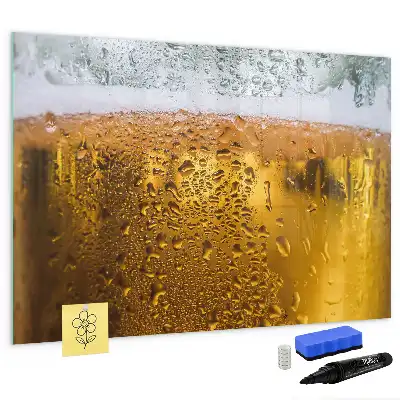 Magnetna tabla piši briši vrč za pivo