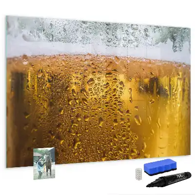 Magnetna tabla piši briši vrč za pivo