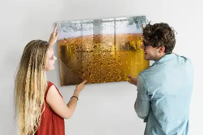 Magnetna tabla piši briši vrč za pivo