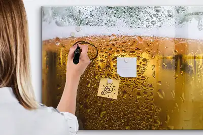 Magnetna tabla piši briši vrč za pivo