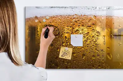 Magnetna tabla piši briši vrč za pivo