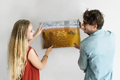 Magnetna tabla piši briši vrč za pivo