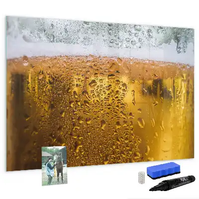 Magnetna tabla piši briši vrč za pivo