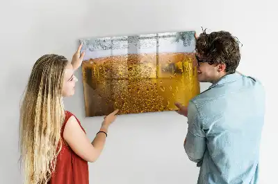 Magnetna tabla piši briši vrč za pivo