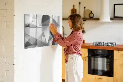 Magnetna tabla za risanje z motivom 3D abstrakcija