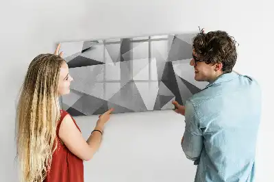 Magnetna tabla za risanje z motivom 3D abstrakcija