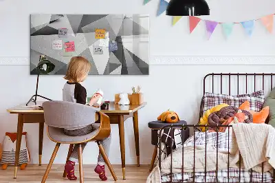 Magnetna tabla za risanje z motivom 3D abstrakcija
