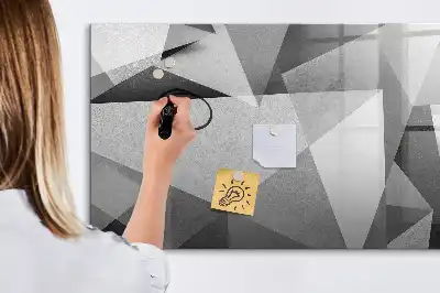 Magnetna tabla za risanje z motivom 3D abstrakcija