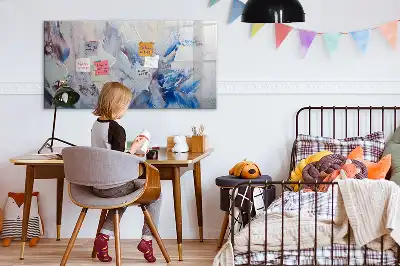 Magnetna tabla za risanje Poteza s čopičem