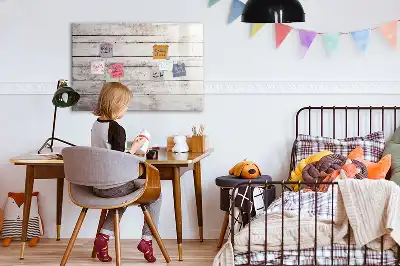 Magnetna tabla za pisanje in brisanje vzorec lesenih desk