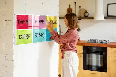 Magnetna tabla piši briši inspiracijska