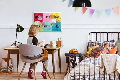 Magnetna tabla piši briši inspiracijska