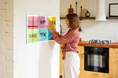Magnetna tabla piši briši inspiracijska