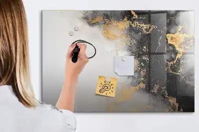 Magnetna tabla piši-briši v videzu marmorja