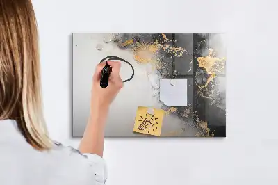 Magnetna tabla piši-briši v videzu marmorja