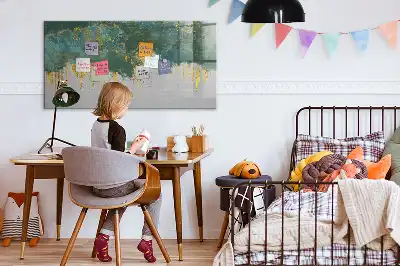 Magnetna tabla za risanje z dekorativnim vzorcem