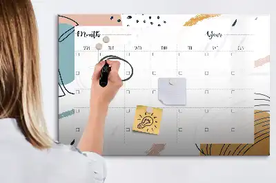 Magnetna piši-briši tabla poslovni organizator