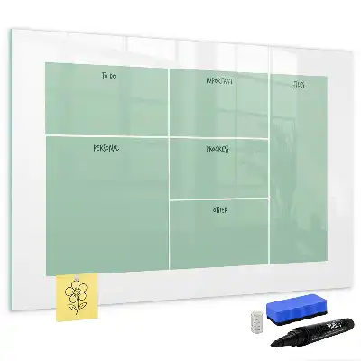 Magnetna tabla za risanje organizator za mizo