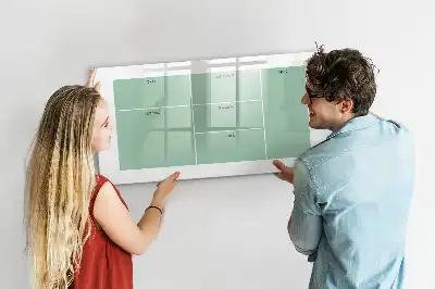 Magnetna tabla za risanje organizator za mizo