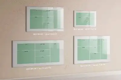 Magnetna tabla za risanje organizator za mizo