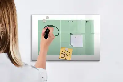 Magnetna tabla za risanje organizator za mizo