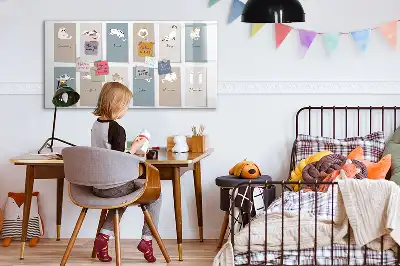 Magnetna tabla za risanje z motivom mačjega koledarja