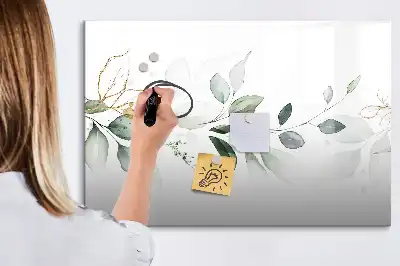 Magnetna tabla piši-briši abstraktni motiv