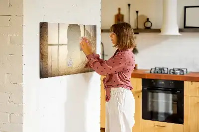 Magnetna tabla za risanje motiv starega zemljevida sveta