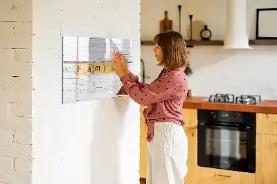 Magnetna tabla za risanje motiva družina