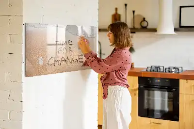 Magnetna tabla za risanje motiv s plažo