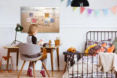 Magnetna tabla za risanje motiv s plažo
