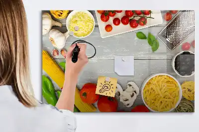 Magnetna tabla piši briši sestavine