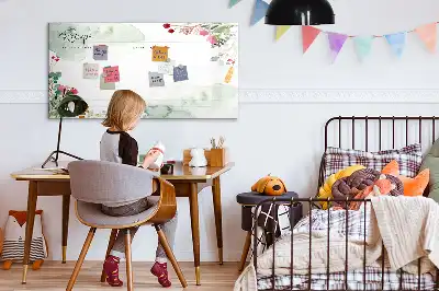 Magnetna tabla piši-briši prostor za recepte
