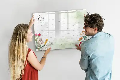 Magnetna tabla za risanje prostor za recepte