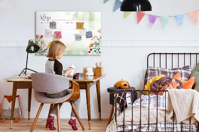 Magnetna tabla za risanje prostor za recepte