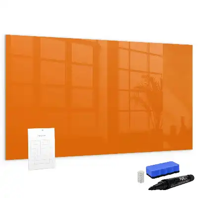 Magnetna tabla za risanje oranžna