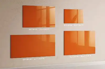 Magnetna tabla za risanje oranžna