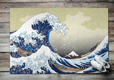 Predpražnik za vrata Kanagawa Veliki val