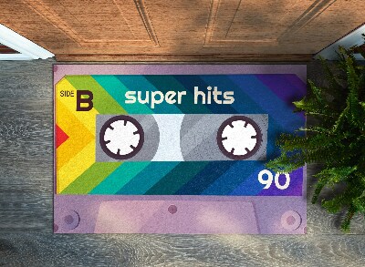 Predpražnik za vrata Retro kaseta Rainbow Super Hits