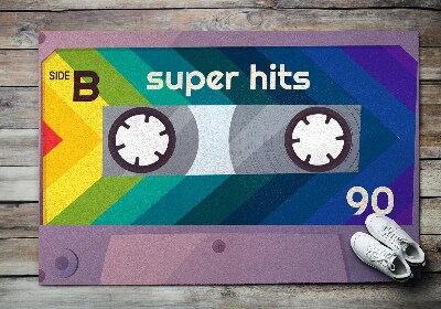 Predpražnik za vrata Retro kaseta Rainbow Super Hits