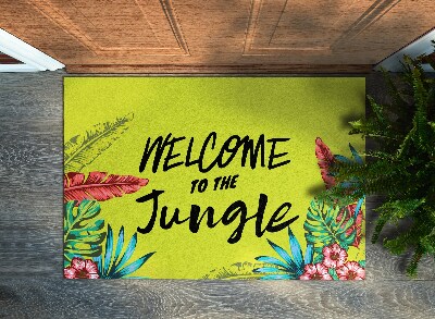 Predpražnik s potiskom Welcome to the jungle