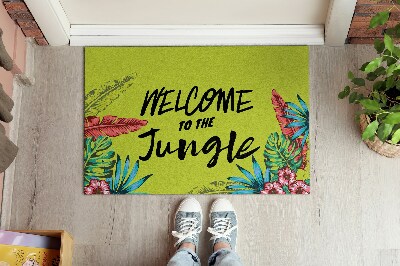 Predpražnik s potiskom Welcome to the jungle