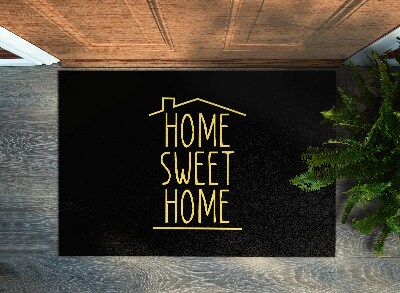 Predpražnik s potiskom Home sweet home Preprost napis